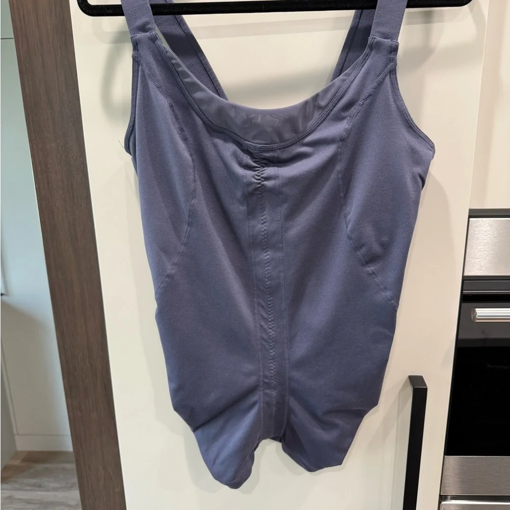 Zella Lavender Ruched Tank Top - Picture 2 of 10